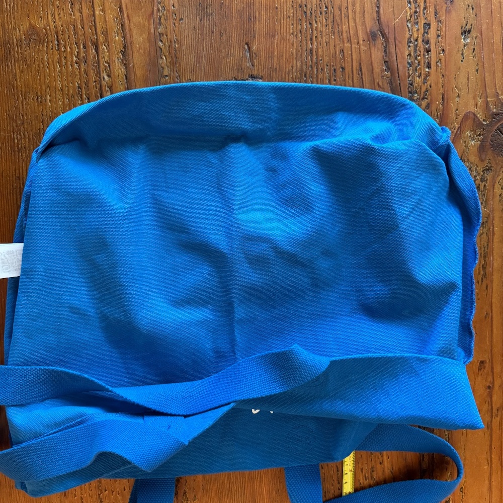 NWT Madhappy Pantry Large Blue Tote Bag 100% Cotton - Picture 6 of 10